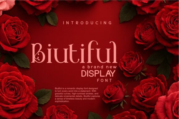 Biutiful: A Display Font That Elevates Digital Branding