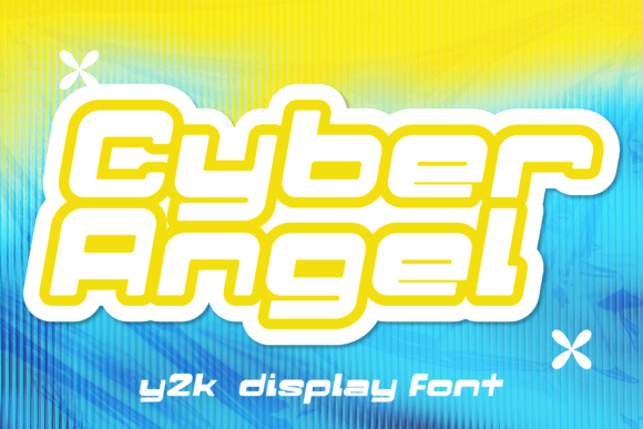 Cyber Angel: A Futuristic Display Font for Bold Digital Branding