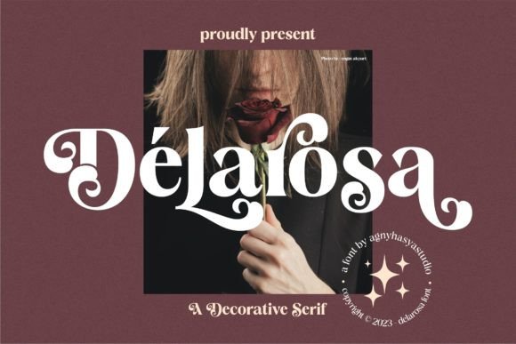 Delarosa: A Decorative Serif Font That Feels Like a Thoughtful Design Choice