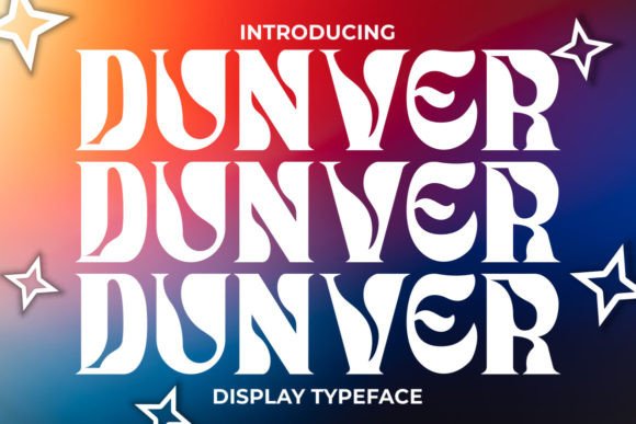 Dunver: A Vintage-Inspired Display Typeface for Editorial Impact