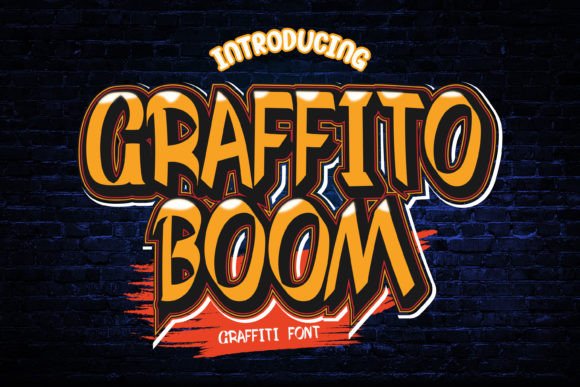 Graffito Boom: A Bold Display Font for Scroll-Stopping Campaigns