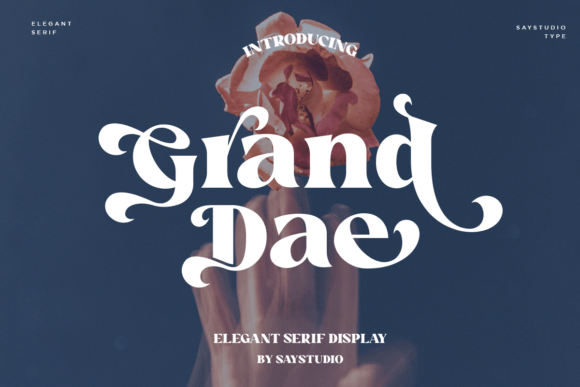 Grand Dae: A Bold Display Font for Impactful Web Design