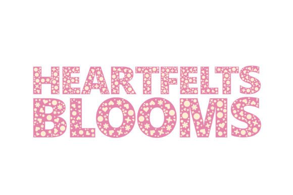 Heartfelt Blooms: A Display Font That Makes Your Campaign Feel Instantly Human