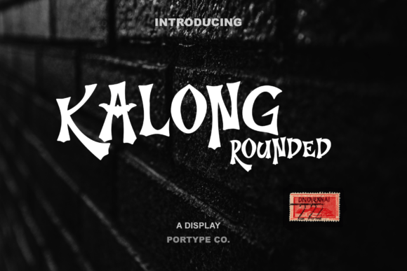 Kalong Rounded: A Halloween Display Font That Builds Brand Recognition