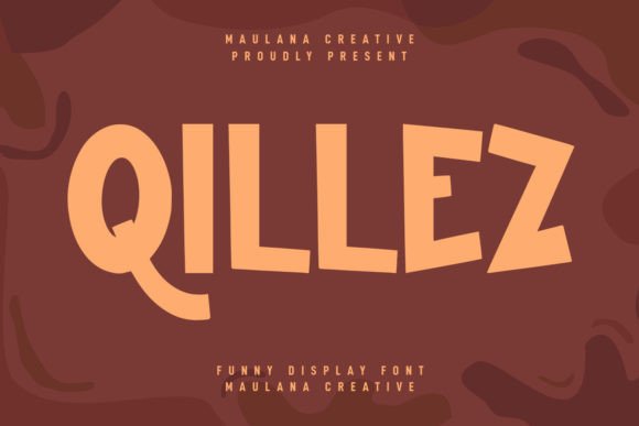 Qillez: A Joyful Display Font for Branding That Feels Human