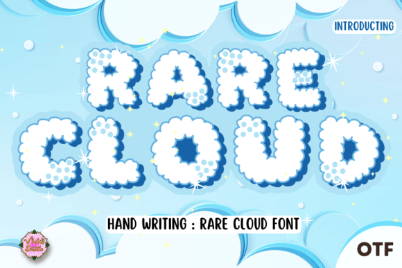 Rare Cloud: A Festive Display Font with Editorial Warmth