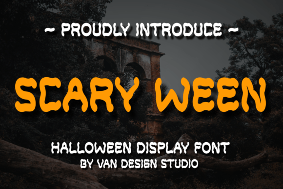 Scary Ween: A Playful, Spooky Display Font for Handmade Makers