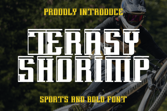 Terasy Shorimp: A Whimsical Display Font That Elevates Digital Branding