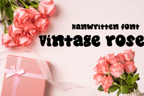 Vintage Rose: A Handwritten Font That Makes Your Brand Feel Human