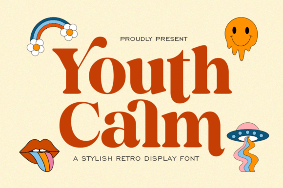 Youth Calm: A Retro Serif Display Font That Makes Your Brand Feel Like Home